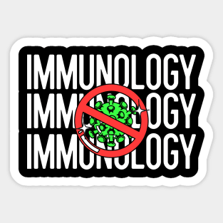 immunology Sticker